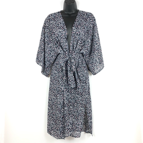 Sonoma Goods For Life Women’s Dainty Floral Belted Kimono Size OS - Picture 1 of 12